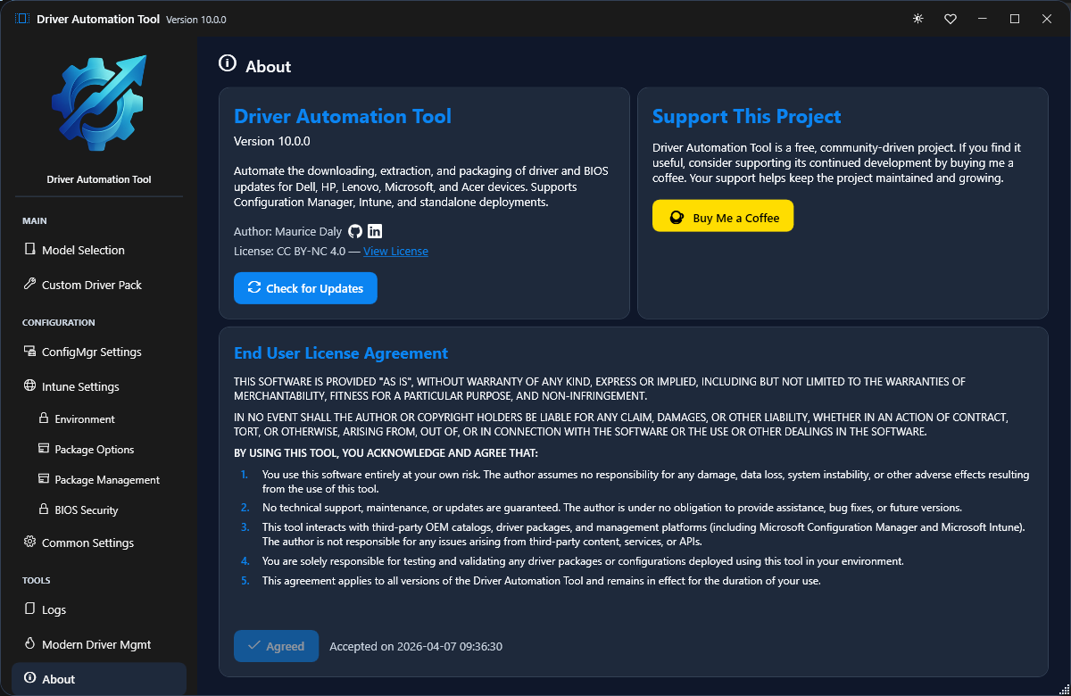 End User License Agreement